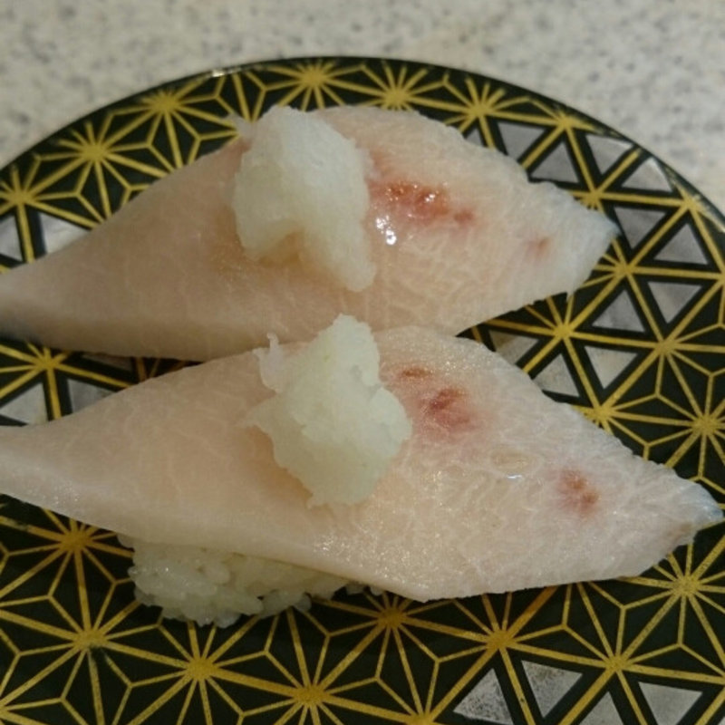 びんちょうまぐろのトロ(回転寿司新竹 ベイタワー店（弁天町）)