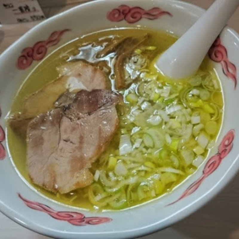 純粋な塩ラーメン(土田八 （ドタハチ）)