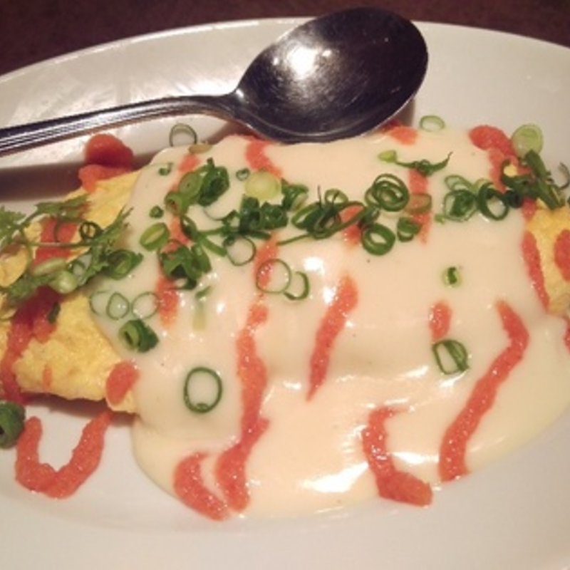 明太チーズオムレツ(土間土間 池袋西口駅前店)