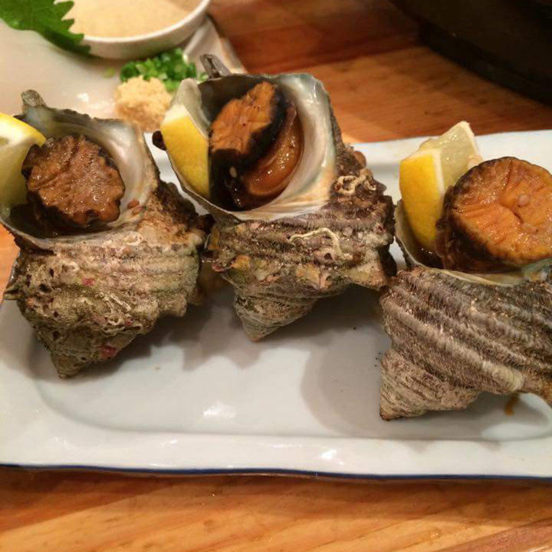 サザエのつぼ焼き(とっつぁん 南森町店)