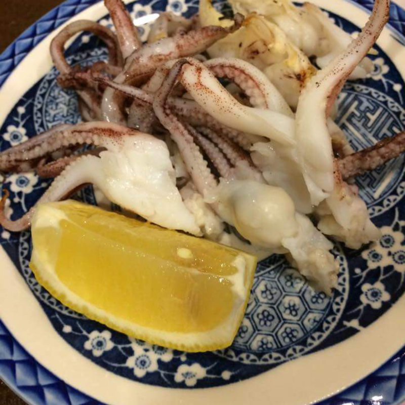 げそ塩焼き(地魚料理 ますだ)