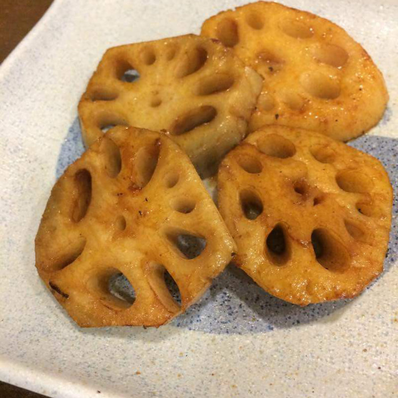 蓮根ステーキ(地魚料理 ますだ)