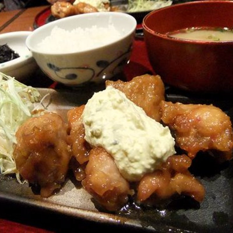匠のチキン南蛮定食(地鶏ダイニング ゆず)