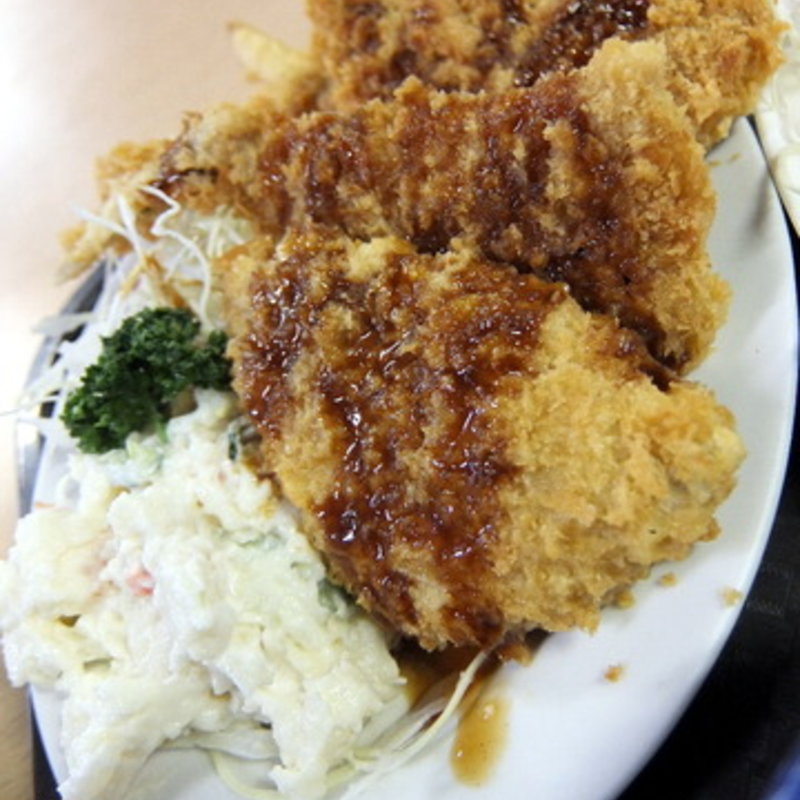 アジフライ定食(埼玉屋)