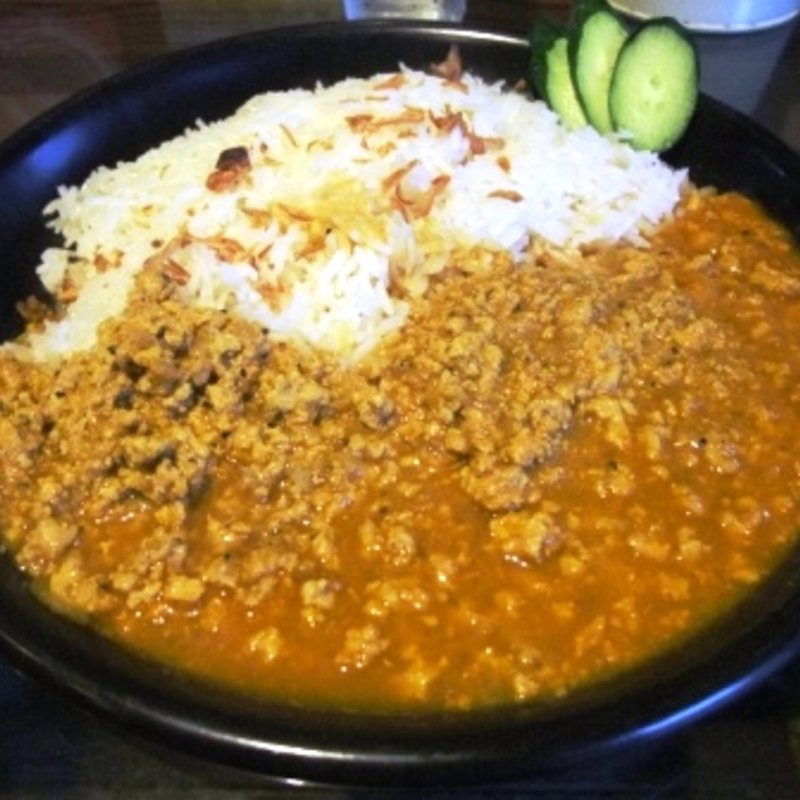 チキンキーマカレー(堀内チキンライス)