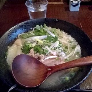 鶏三昧塩らー麺(塩らー麺 本丸亭 横浜元町店)