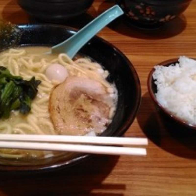 ラーメン+大盛ライス(壱角家 東船橋店 )