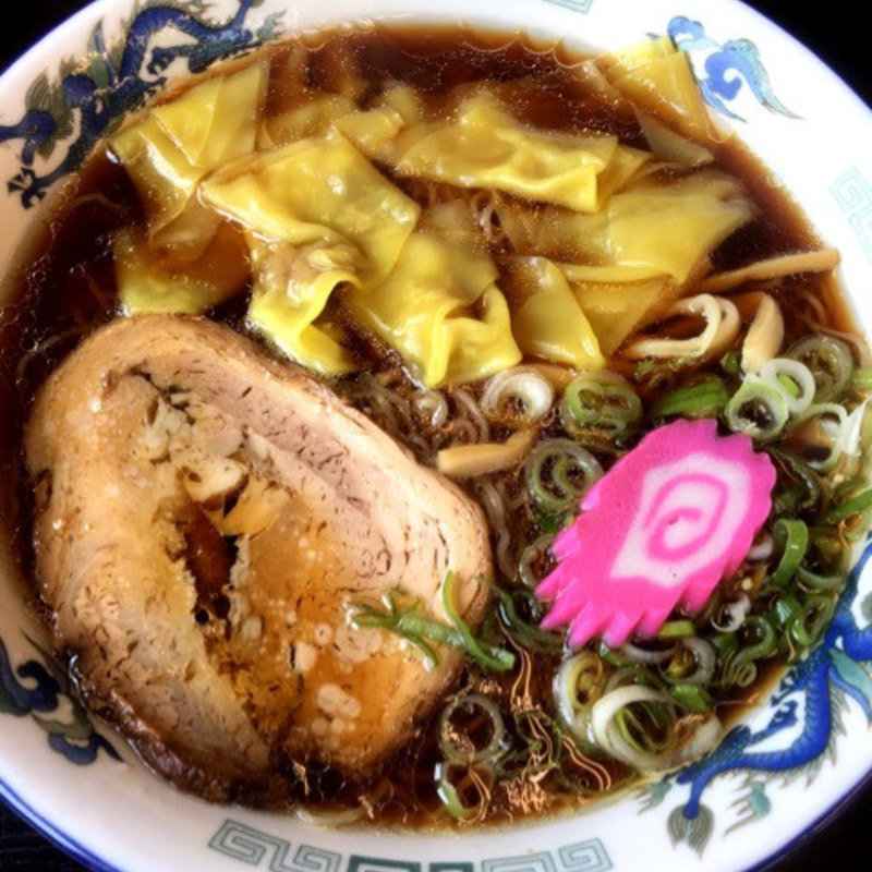 醤油ワンタン麺(夏堀)