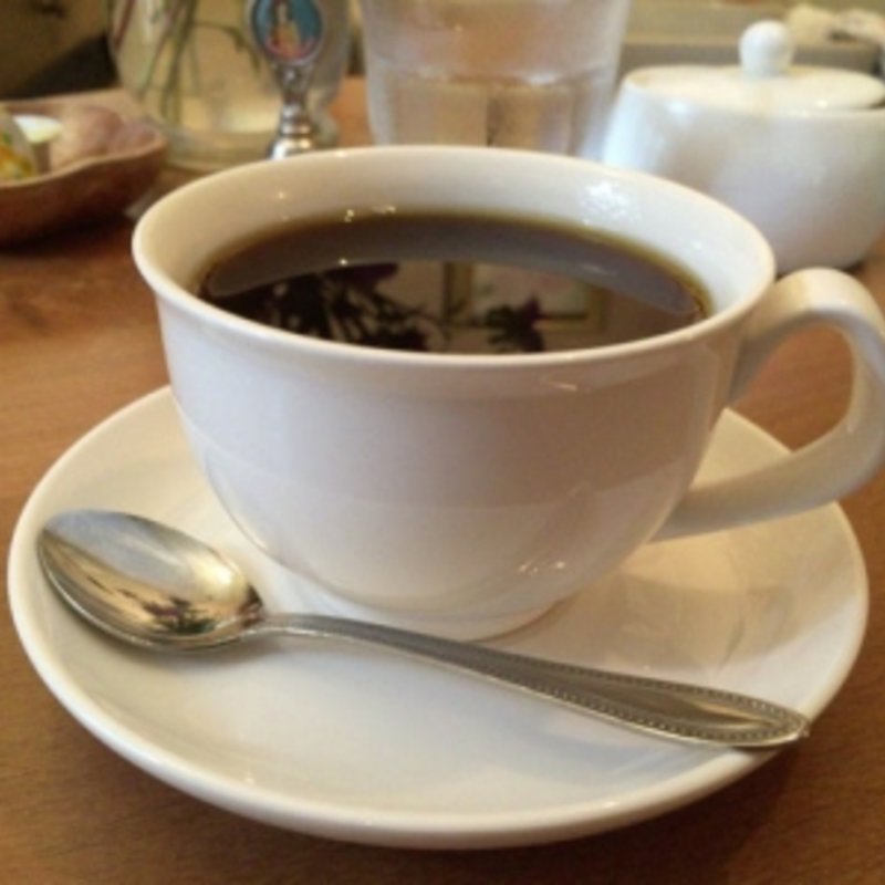 有機栽培コーヒー(夕暮れの窓と星)