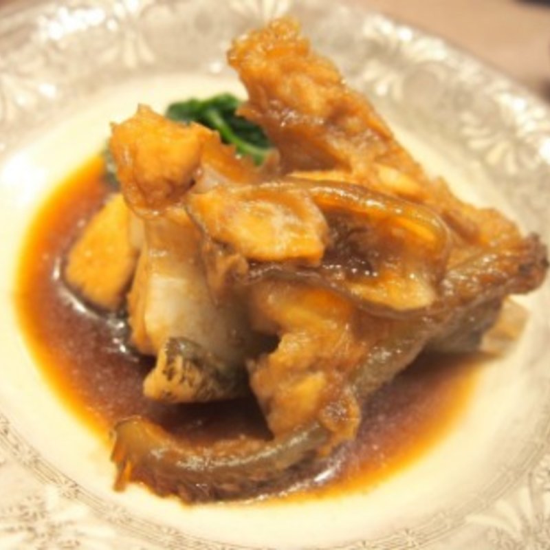 クエの煮付け(鮨処 多田)