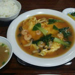 えび玉定食