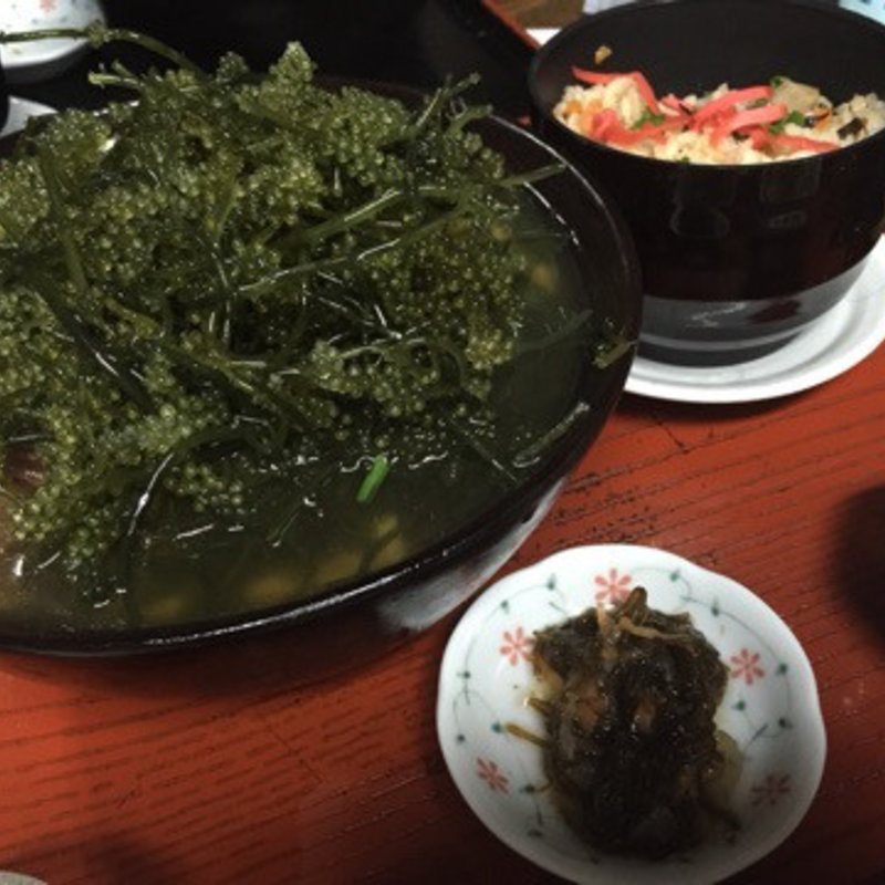 海ぶどうそば(夢の舎 （ユメノヤ）)