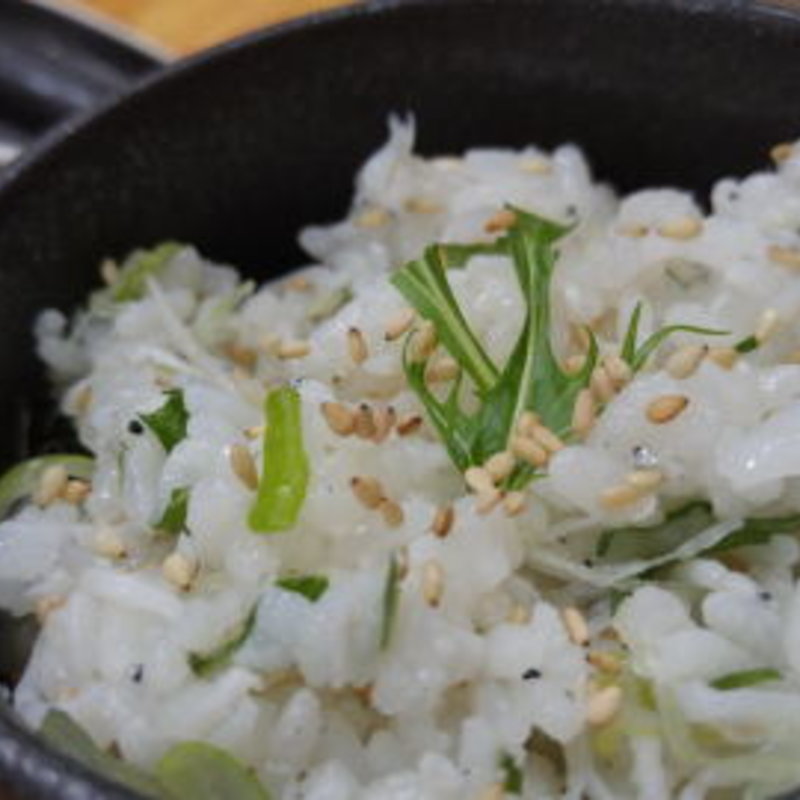 ジャコ丼(おかずとらーめんの夢丸や)