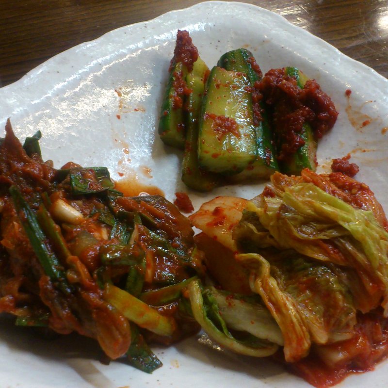 茄子のキムチ(韓料理 夢回廊)