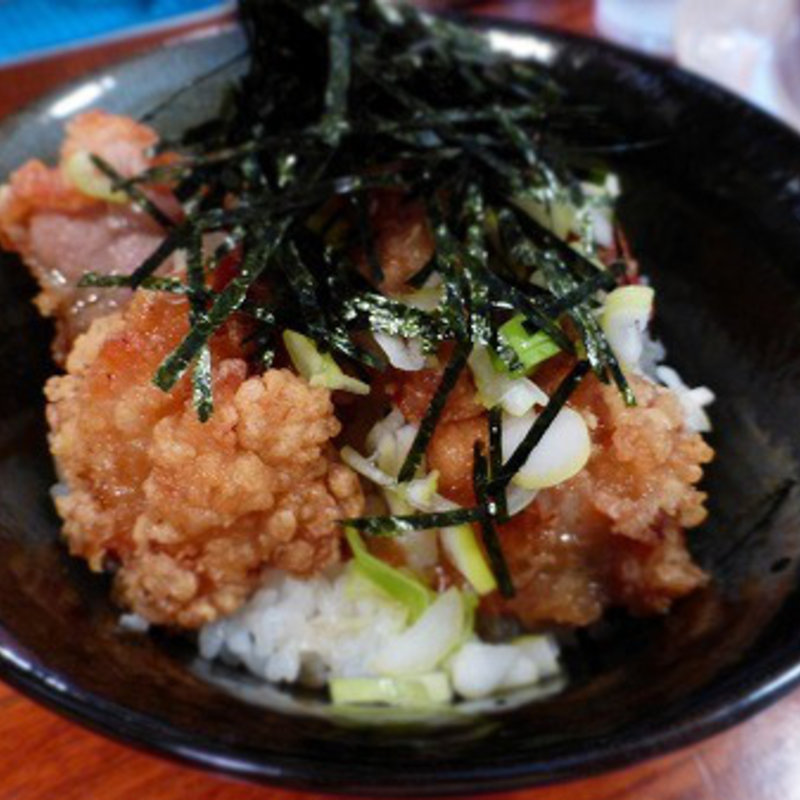 唐揚げ香味丼(夢鶴 )