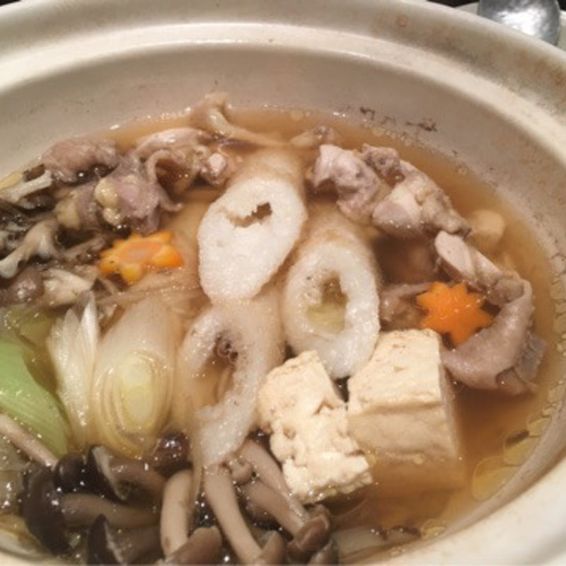 きりたんぽ鍋(大かまど飯 寅福 丸の内iiyo店)