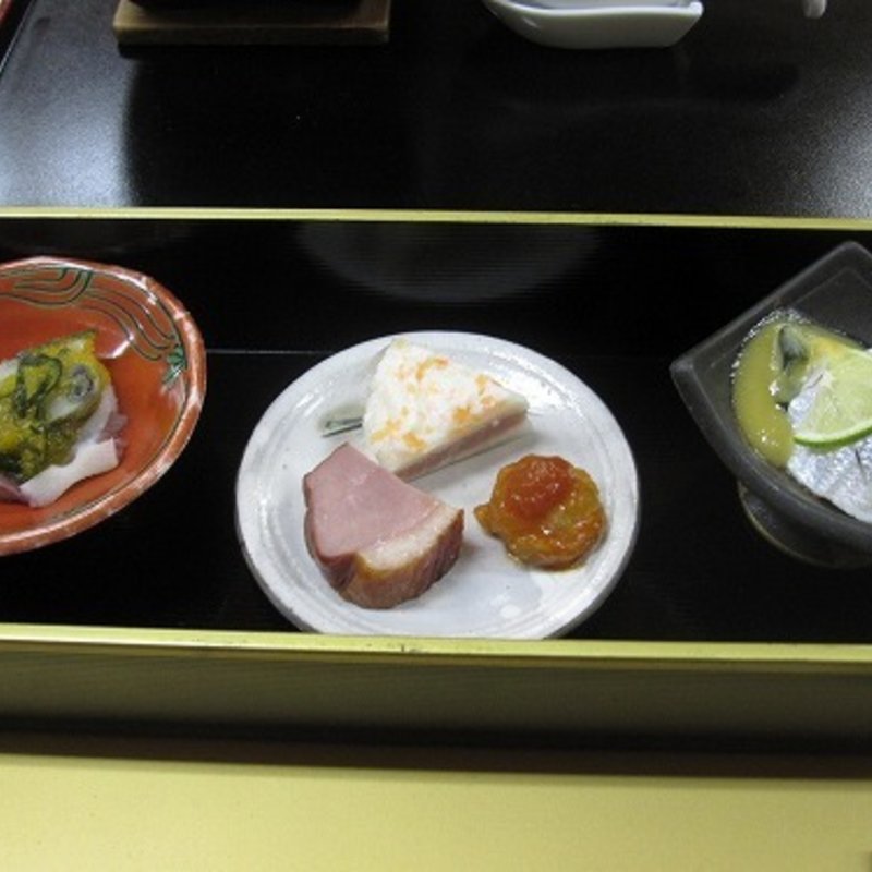 先付け3点盛(大むら)