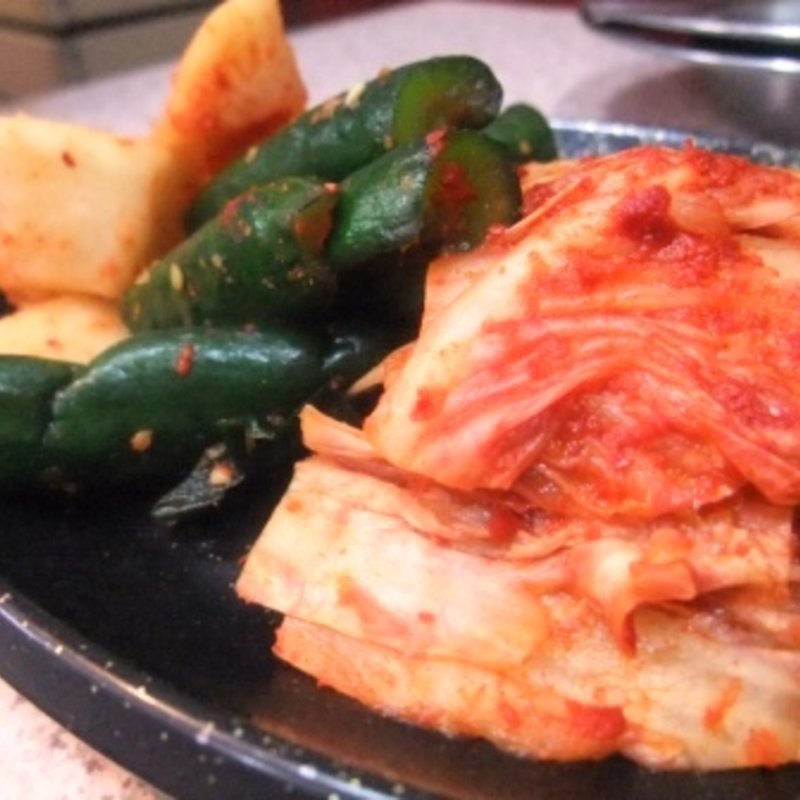 キムチ盛り合わせ(焼肉 大倉)