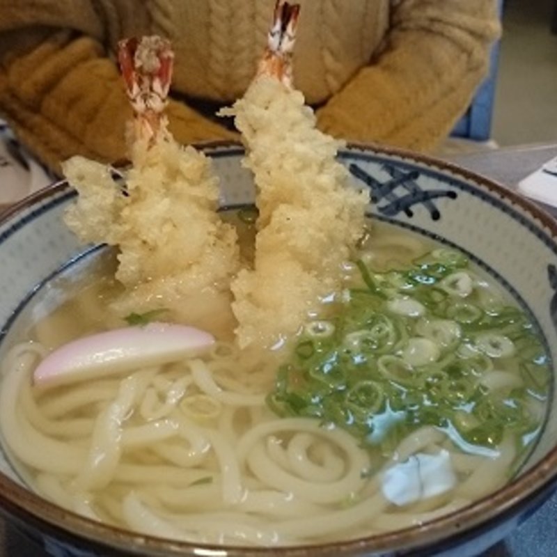 エビ天うどん(大助うどん【全品手造りの店】)