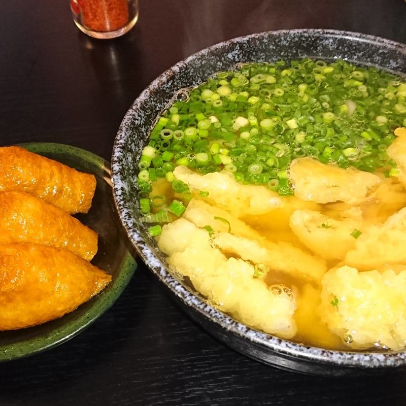 ごぼ天 いなり(大右衛門うどん 青山店)