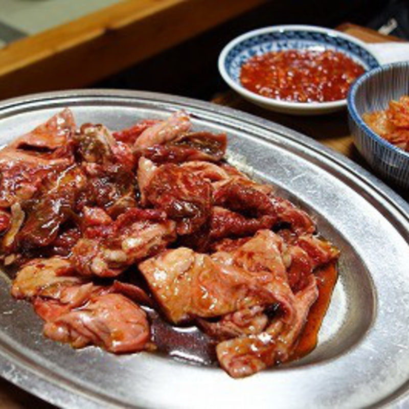 すじ焼き(大同苑)