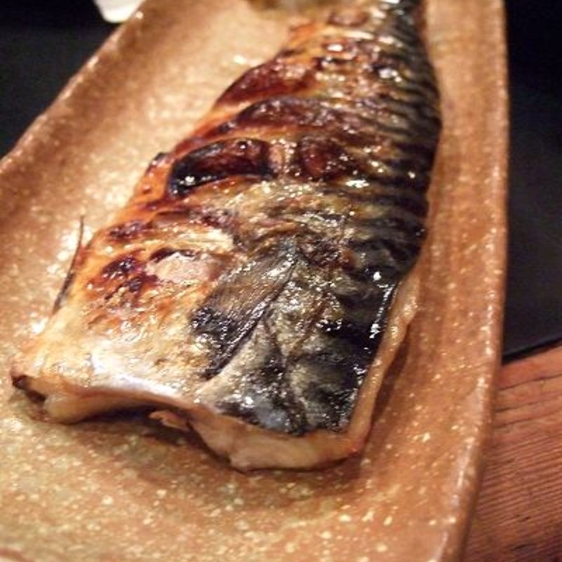 焼きサバ定食(やきとり·ワイン 大名仁和加)