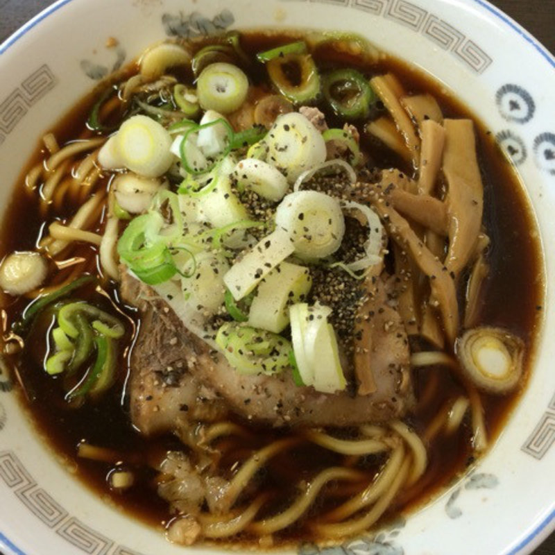 富山ブラック中華そば（小）(大喜 大島店 )