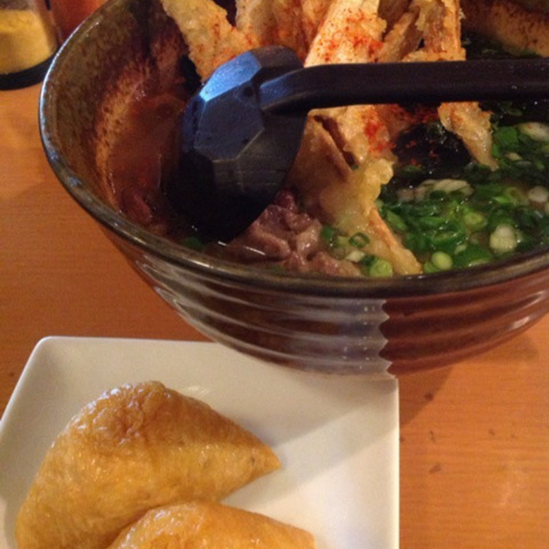 うどん日替りセット(大地のうどん　博多駅ちかてん)