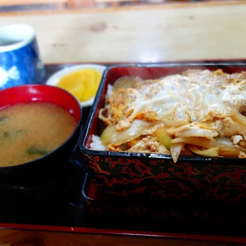 黒豚カツ丼(そば大新庵)