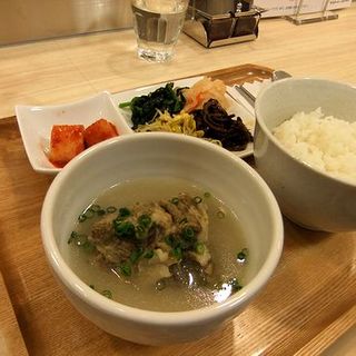 大東園スープ定食　テールスープ(大東園岩田屋店 )
