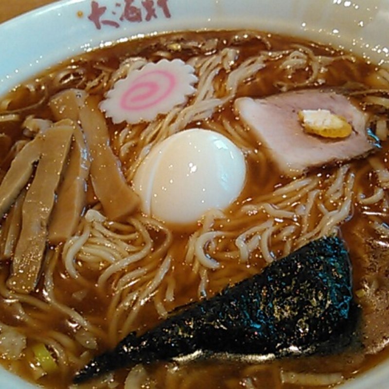 中華そば普通盛り(2玉300g)＋タマゴ(大海軒 八王子店 )