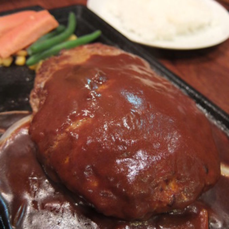 ハンバーグ400g(大衆ステーキ チェロキー 黄金町店)