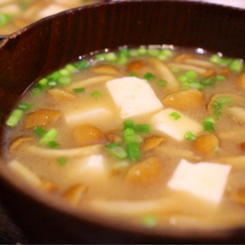 なめこの味噌汁(大衆料理　川治 )