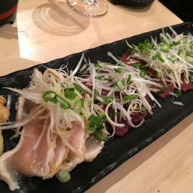 がっつり盛り合わせ  お肉カルパッチョ(大衆肉酒場　がつり )