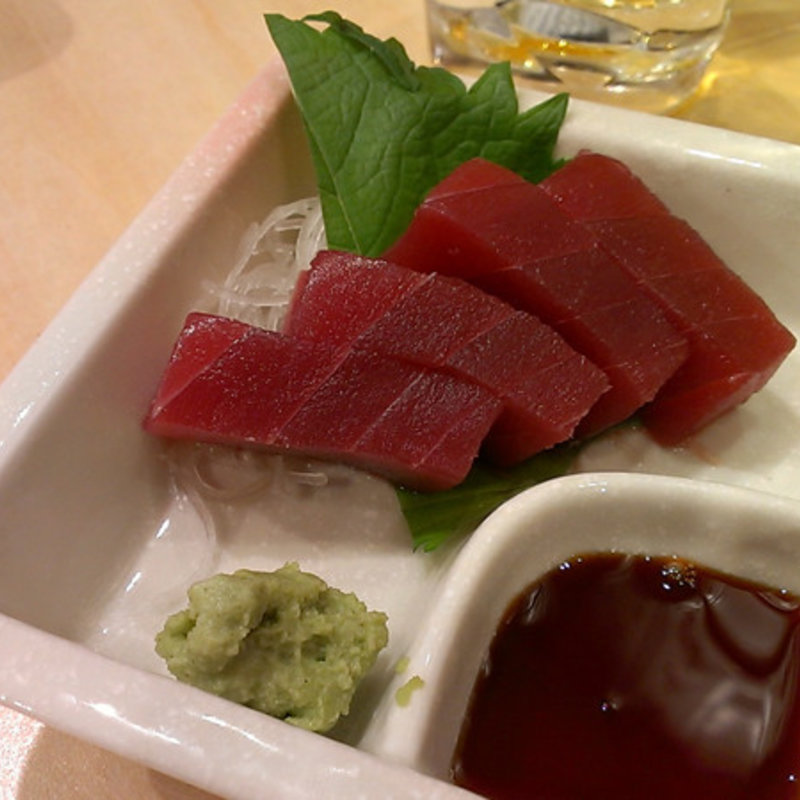 まぐろ造り(大衆酒処　富士一)