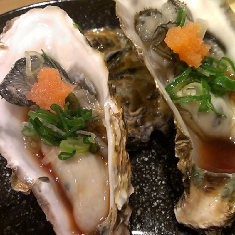 生ガキ(大衆酒処　富士一)