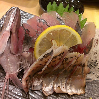 鯵の姿造り(大衆酒処　富士一)