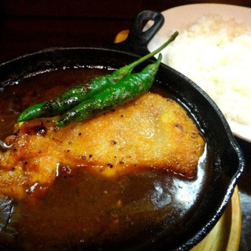 大山地鶏の特製カレー(大衆酒場　鳥勝)