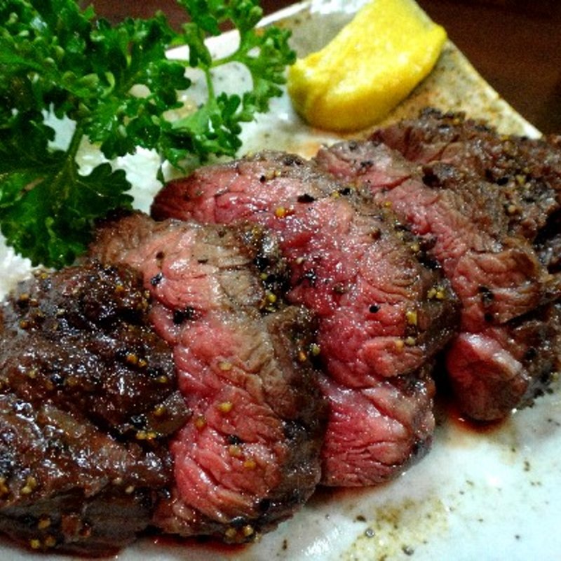 牛ハラミ焼き(大衆酒場　鳥勝)