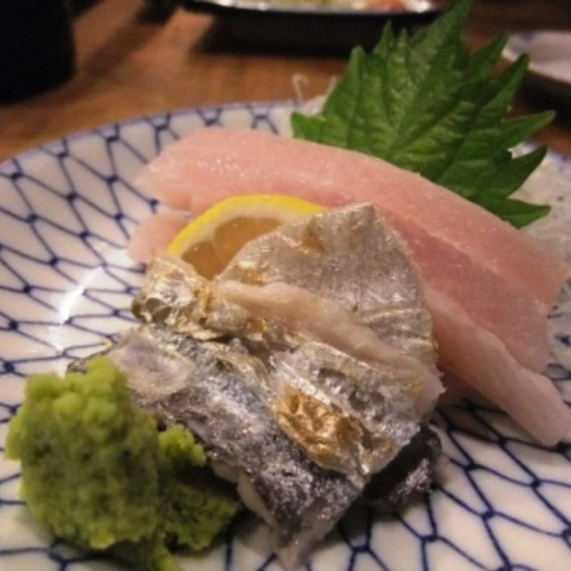 タチウオ刺身(徳田酒店 京橋本店)