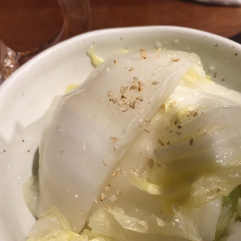 白菜の浅漬け(徳田酒店 京橋本店)