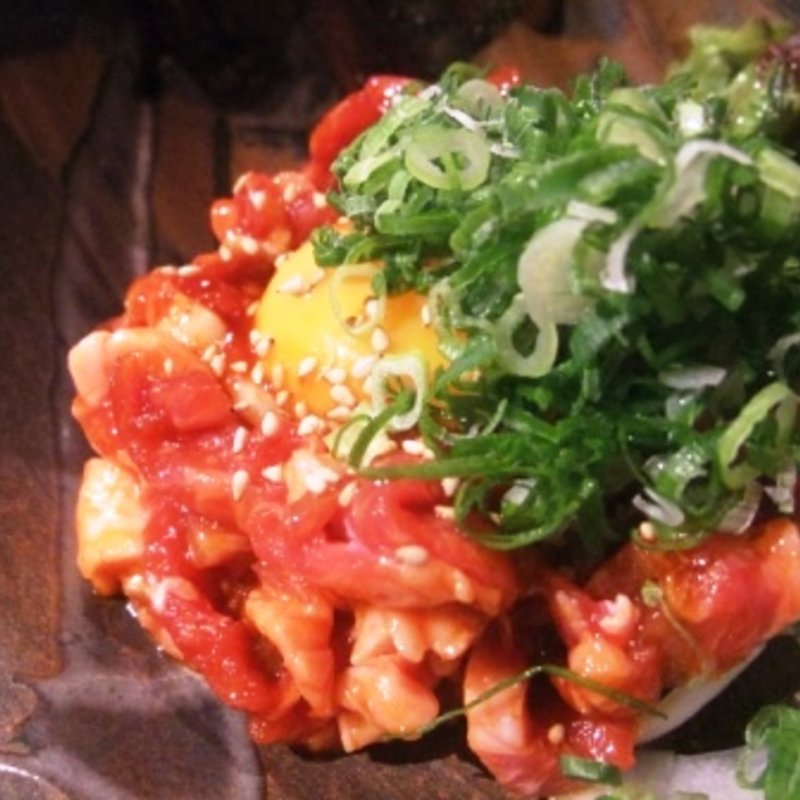 イベリコ豚のユッケ(大衆魚酒場 こばやし )