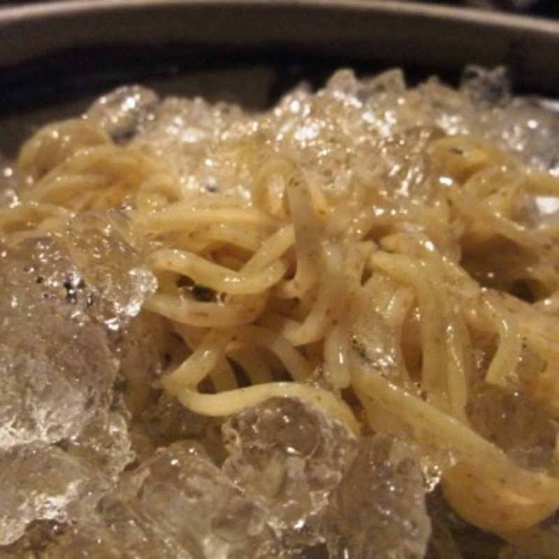 自家製宝山全粒粉 ざる麺(大衆魚酒場 こばやし )