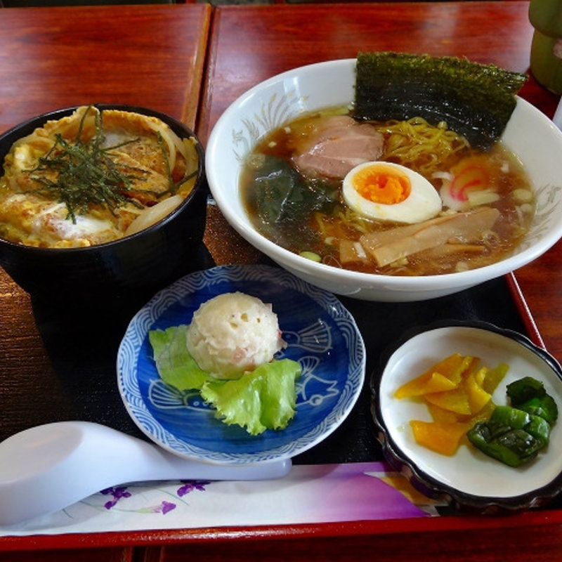カツ丼セット(大野飯店 （オオノハンテン）)