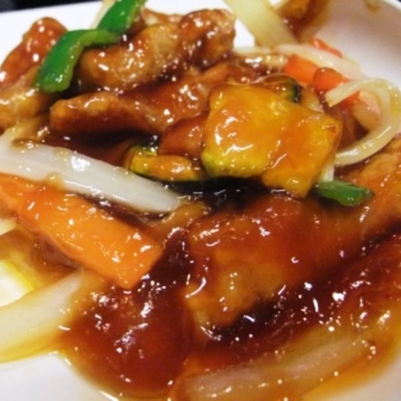 酢豚(大阪王 京橋総本店)