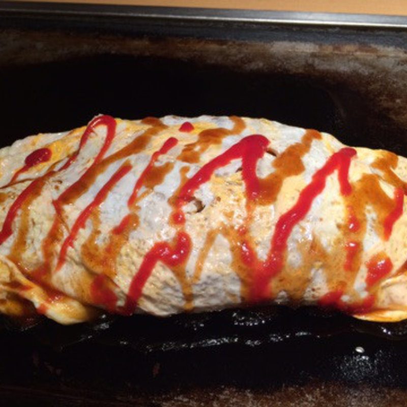 そばロール、いか豚（大盛り）(大阪生野 桃太郎)