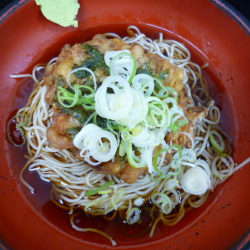 げそかき揚げ天そば(大黒そば )