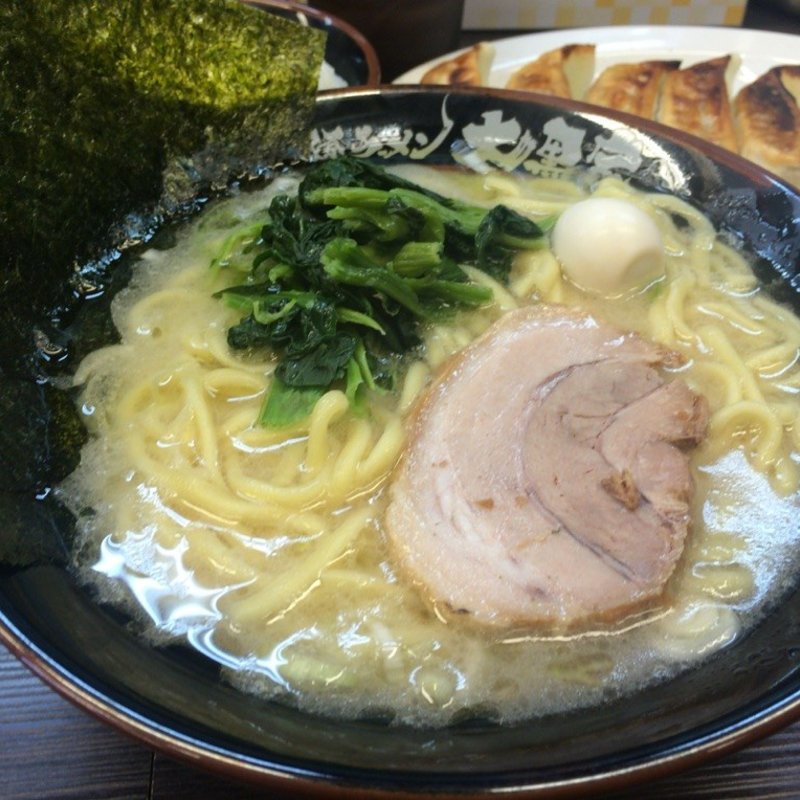 Aランチ　塩ラーメン＋餃子5つ＋小ライス(大黒家　昭和町)