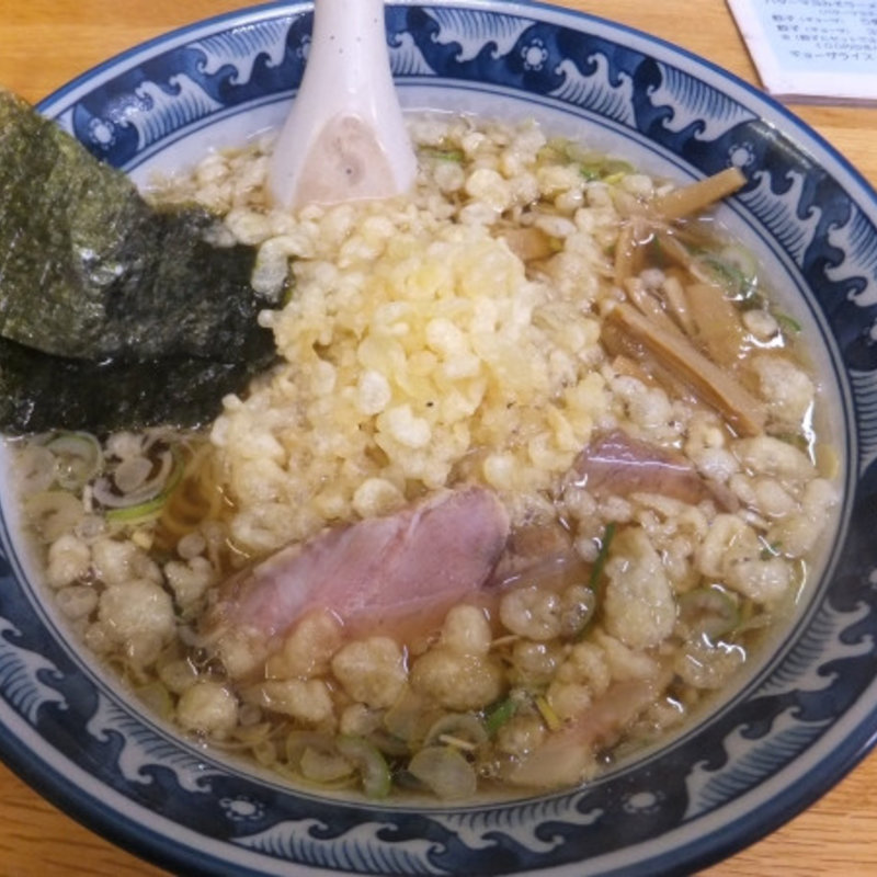 たぬきラーメン（塩味醤油味）(大黒屋 )