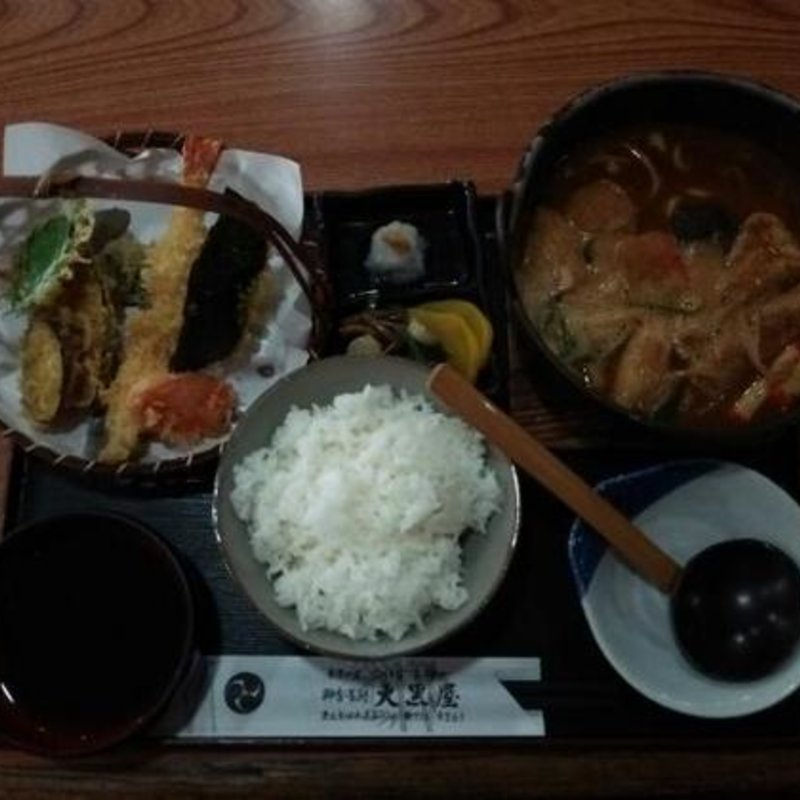 天ぷら煮込み定食 竹(大黒屋)
